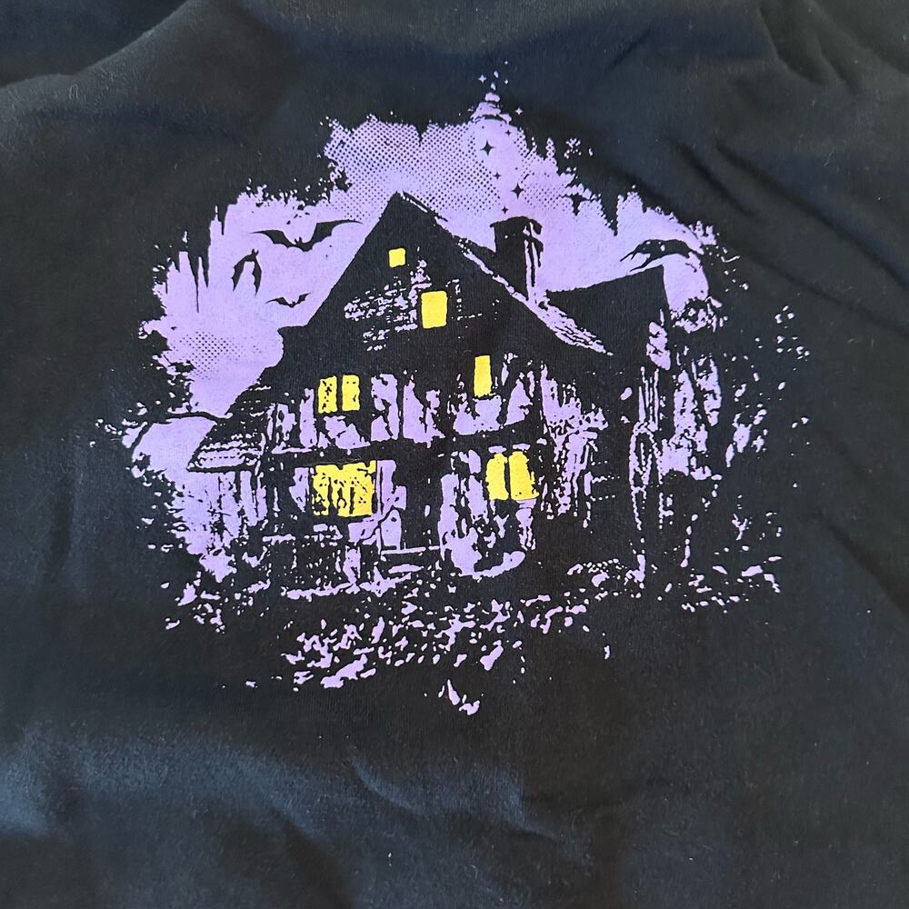 Disney Hocus Pocus Bell Sleeve Daughters of Darkness Women's Black Hoodie - Picture 4 of 4